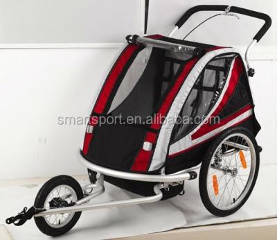 China Polyester European Style Cargo Bike Baby Trailer for sale