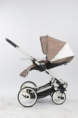 China Good 3-in-1 Polyester Baby Stroller for sale