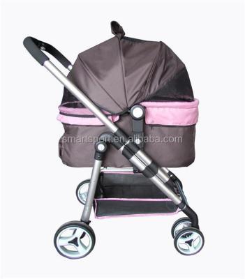 China Sustainable Double Cat Stroller for sale