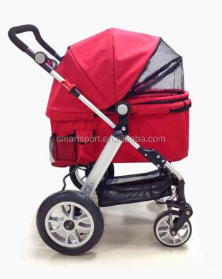 China High Sustainable Quality Pet Stroller With Aluminum Frame for sale