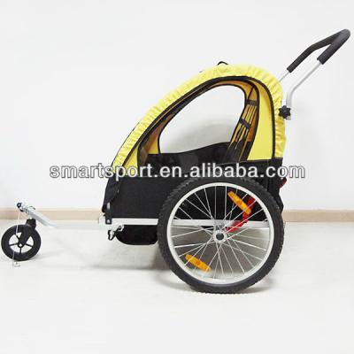 China Polyester baby trailer for twins for sale