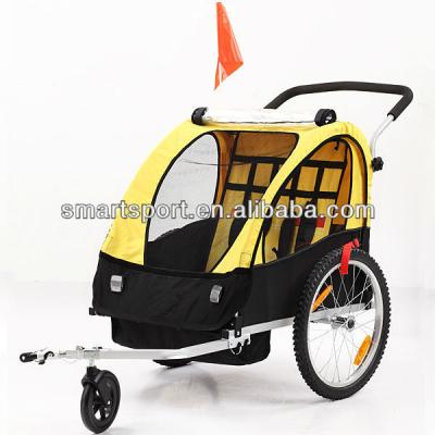 China Polyester Kids Double Seat Tricycle for sale