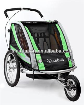 China Polyester Europe Style Bike Trailer Luxury Baby Stroller for sale