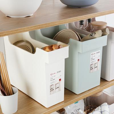 China Multifunctional Tabletop Viable Desktop Storage Box Kitchen Kitchen Storage Box Sets Storage Box With Wheel for sale