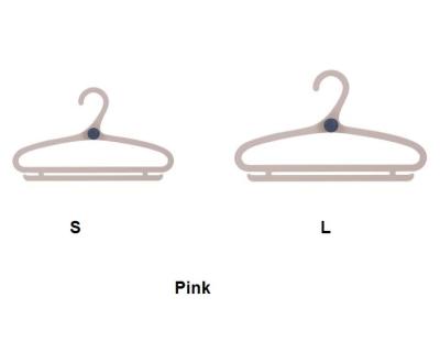 China Durable Adjustable Magic Non-slip Durable Wardrobe Hangers Plastic Clothes Hangers for Adults and Kids for sale