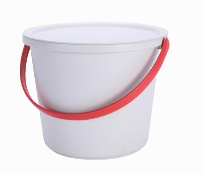 China Japan Style Viable Wholesale Sturdy Frosted Plastic Bucket With Lid High Quality Water Bucket With 10-15L for sale