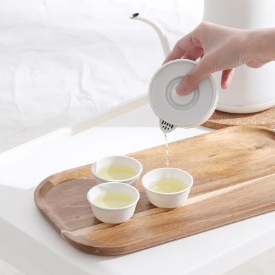 China Viable Chinese Traditional Kung Fu Tea Set Gift Travel Package One Pot Four Cups Gift Tea Set Tray for sale