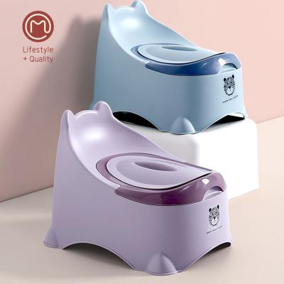 China New Modern Design The Cute Potty Easy For Clean Backrest Design Suitable For 2-3 Year Old Children's Toilet for sale