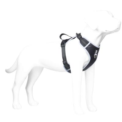 China Customized Reflective Logo Accessories Animal Dog Increasing Pet Breathable Harness Mesh Accesorios Para Para Mascotas Large for sale