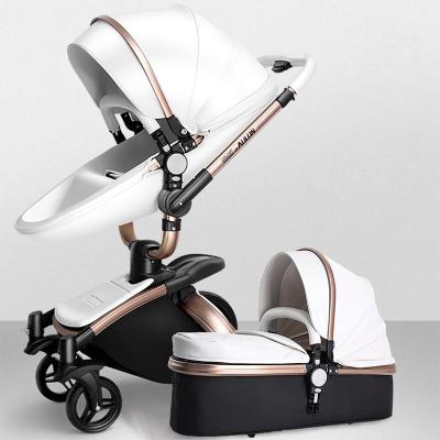 China Hot Luxury Big Wheels Big Wheels High Landscape Pram Baby Stroller, New Design 3 in 1 Baby - Doll Pram Walker for sale