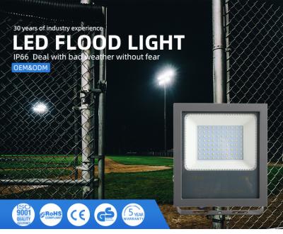 China IP66/67 Waterproof 30W 50W 100W 150W 200W Slim LED Flood Light for Outdoor Stadium for sale