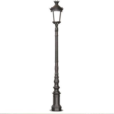 China Outdoor European Antique Garden Lights Decorative Power Street Lamp Lighting Road Waterproof Modern Poles Led Solar Street Light for sale