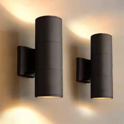 China Wall Sconce Outdoor Garden Led Wall Light Diffuser Up And Down Aluminum Decorate Wall Lamp 6W 10W 12W 24W 48W 60W for sale