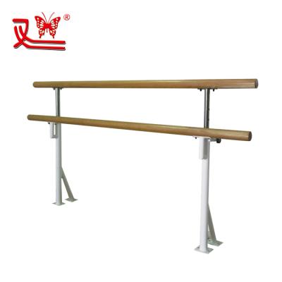 China Wholesale Type Ballet Dance Floor Mount Double Barre for sale