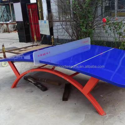 China Professional Trainning Meja Teqball Sporting Goods Football Tennis Table Latest Soccer Table for sale