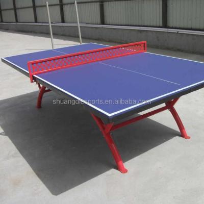 China Rainbow Type Iron Board Ping Pong Iron Table for sale