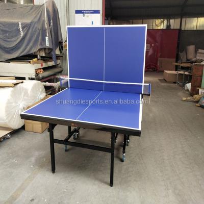 China MDF Doublebutterfly Approved 25mm National Championship Wholesale Ping Pong Table Tennis Table for sale