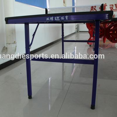 China Professional Matches And Training Easy To Carry Small Portable Mini Folding Ping Pong Table for sale