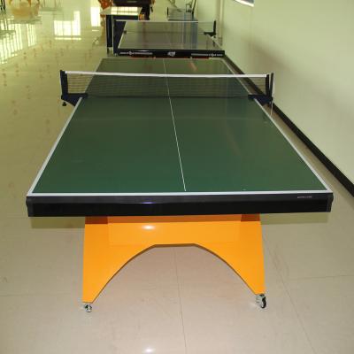 China Professional Matches And Training Silver Color SD-034 Arch Support Ping Pong Table Model for sale