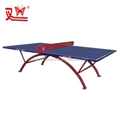 China Rainbow Type Iron Board Ping Pong Iron Table for sale