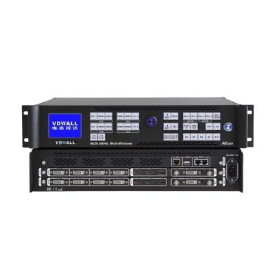 China LED Display Video Wall Processor HD TV Max Load of 7680 x 2160 @60Hz Video Wall Controller VDWALL A6000 for sale