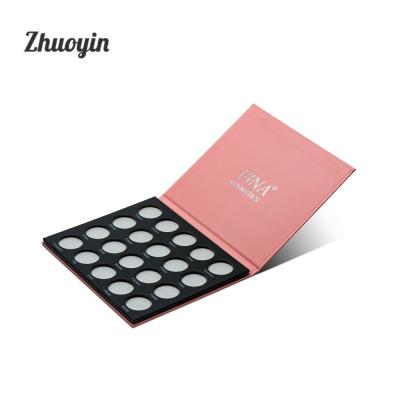 China EYES Professional Organic Cosmetics Eyeshadow Palette Set No Label 20 Color Eyeshadow Palette for sale