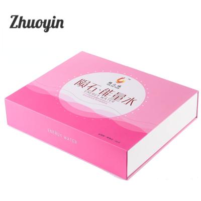 China Recyclable High Quality Pink Cardboard Paper Gift Box for sale