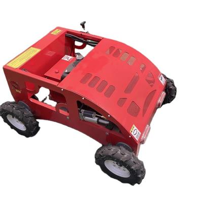 China 4-Stroke Automatic Remote Control Lawn Robot Lawn Cutter Machines CE Certification Export Mowing High Quality Weeding Machine for sale