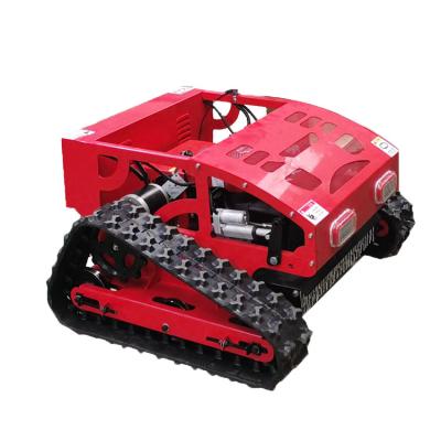 China Custom High Quality Engineering/Household Slope Tracked Remote Control Lawn Mower for sale