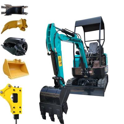 China Construction Material Stores Double Speed ​​Mini Crawler Excavator Standard Hydraulic Excavator For Sale Mini Price for sale