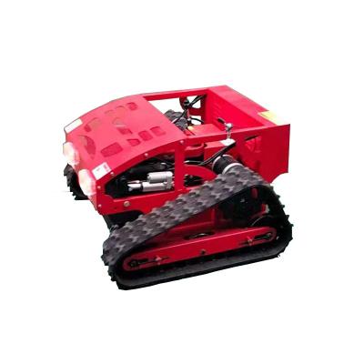 China Factory Wholesale 4-Stroke Walk Behind Tractor Garden Grass Cutter Remote Crawler Robot Lawn Mower for sale