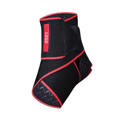 China High Quality Elastic Sports Ankle Brace Ankle Joint Support Ankle Guard For Men Anti Running Basketball Ankle Sprain Support for sale