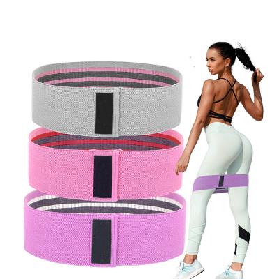 China High Elasticity Long Resistance Band Adjustable Resistance Band Non Slip Resistance Bands for sale