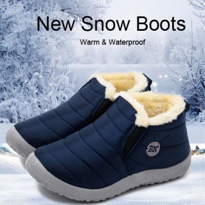 China Wholesale 2021 Fashion Trend Women Boots Winter Shoes Waterproof Ankle Botas Mujer Durable Lightweight Warm Snow Boots for sale