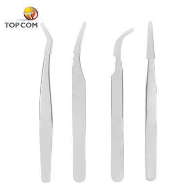 China Volume Tweeezers Strong Handle Lash Extension Tweezers / NEW Eyelash Extension & Volume Lash Tweezers for sale