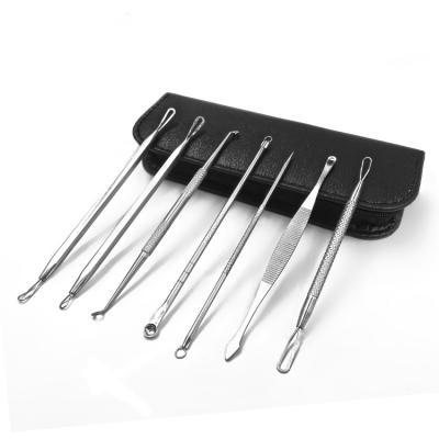 China Acne Treatment Blackhead Comedone Extractor Pimple Jumping Removal Set for sale