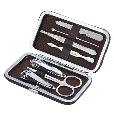 China Portable Nail Care Set 11/12/13/14/15/16/17/18/19 Pcs Men Manicure And Pedicure Set Wholesale Custom Logo for sale