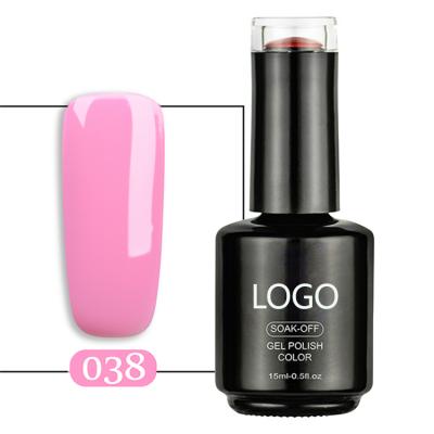 China Nail Art Factory Supplies OEM Logo Free Sample 308 Color Wholesale Nail UV Gel Polish Can Be Customized for sale