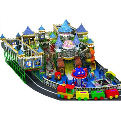 China Attractive Multifunctional School Theme Indoor Playground Naughty Ocean Castle For Kids for sale