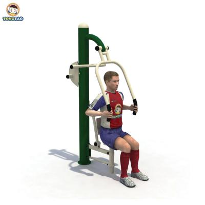 China Park Manufacturer Custom Exercise Device Outdoor Chest Press Gym Fitness Equipment for sale