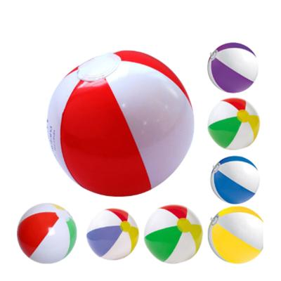 China Bath Toy Promotional Custom PVC Printed Logo Inflatable Beach Ball for sale