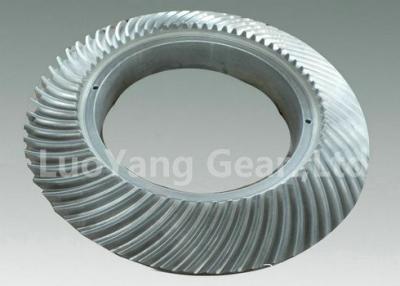 China Good performance  Alloy Steel CNC Spiral Bevel Gears , Quench , Tempering Surface for sale