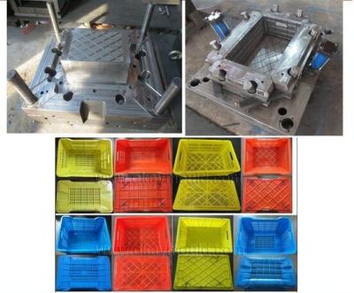 China China plastic injection molding Plastic injection molds for transportation turnover basket for sale