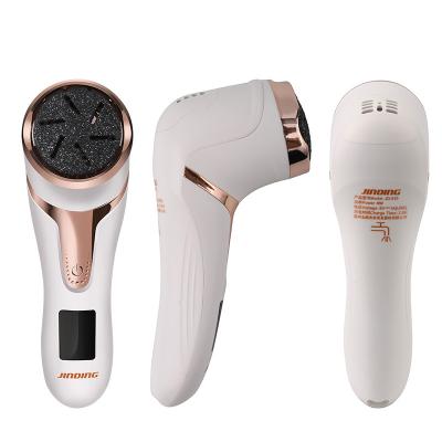 China 2022 New Product ABS Electric Foot File Vacuum Callus Remover Rechargeable Foot Files Tools Clean Feet Care Hard Cracked Skin for sale