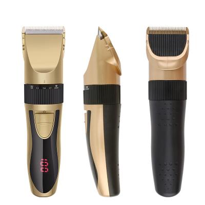 China Mini Outdoor Electric Hair Trimmer With LCD Screen for sale