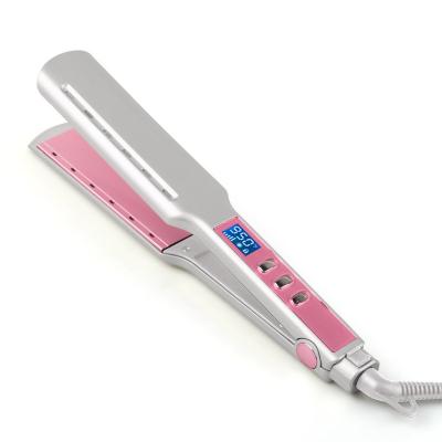 China Straight Hair 950F Temperature Ceramic Coating Dish Hair Straightener for sale