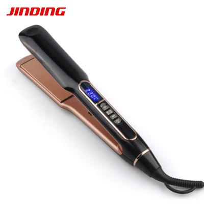 China 2 Inch Width Ceramic Coating Iron Flat PTC Heating Electric Professional Hair Straightener ST2866 for sale