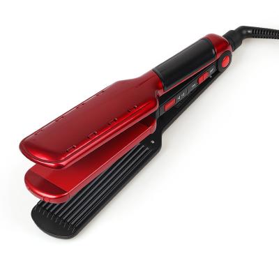 China LED temperature display professional vibration flat iron hair straightener/newest good quality vibration hair straightener set/hair straightener for sale