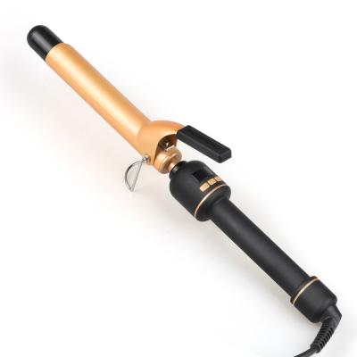 China Electric Ceramic Automatic Hair Curler Hair Curler LCD Temperature Screen LCD Curling Roller for sale