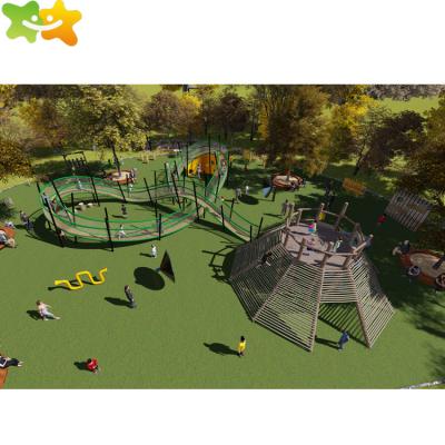 China China Factory Large Plastic Playground Equipment Outdoor Playground Kids Park Playground for sale